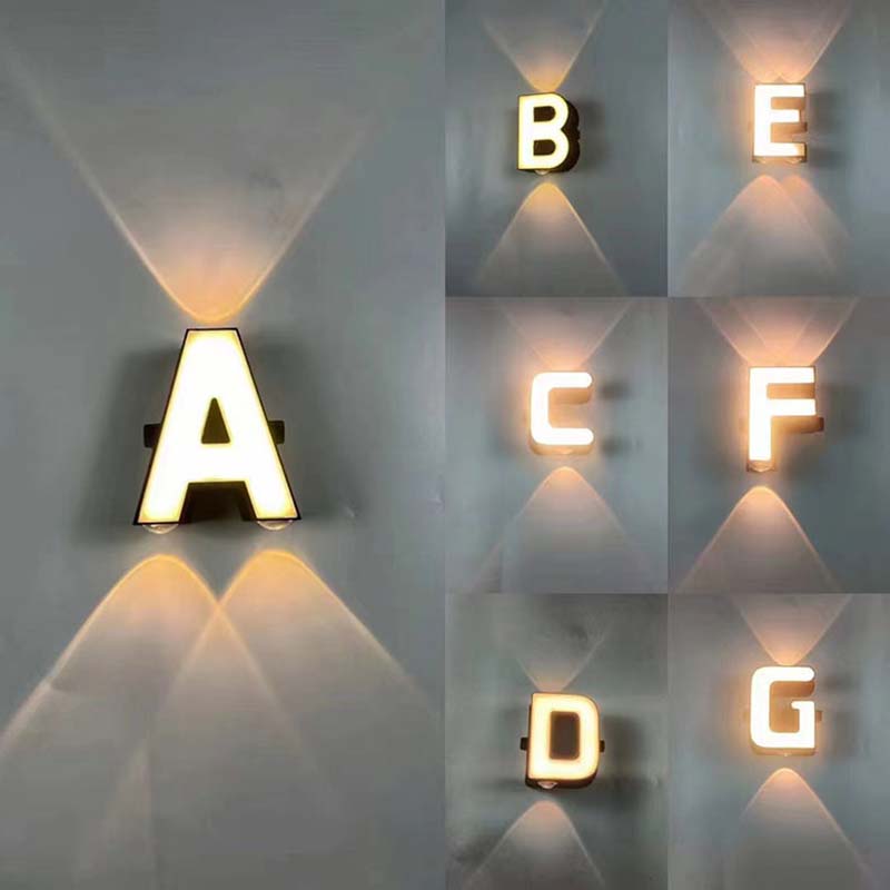Lighting Decor Company - LED Mektup Işıkları Burcu 26 Alfabe