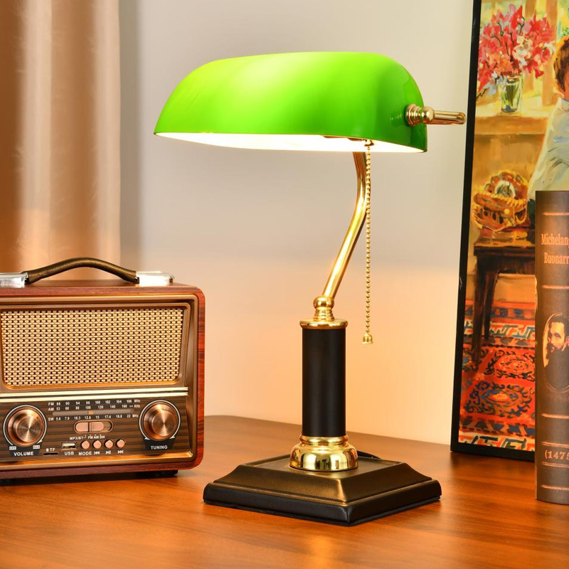 Vintage Lighting Decor - Vintage Repüblikan Şangay Amerikan Retro Pirinç