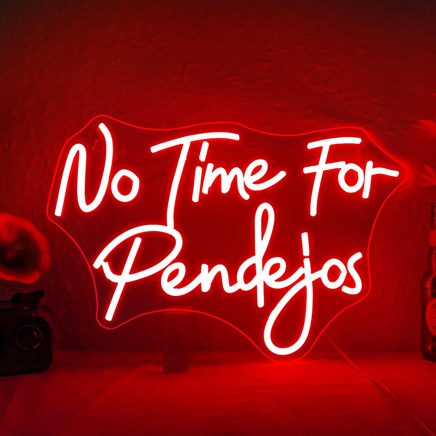 Lighting Decor For Room - Pendejos Neon Tabelası USB Kısılabilir LED
