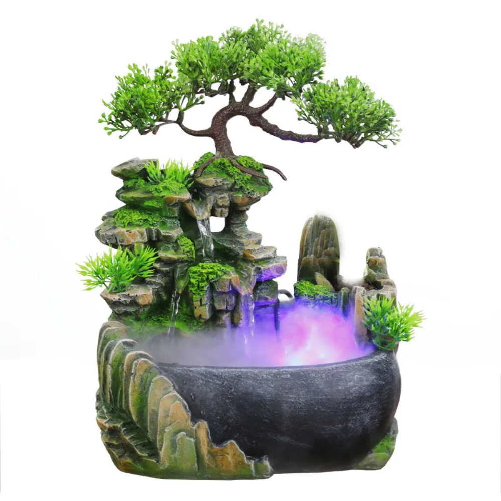 Lighting Decor Company - LED Işıklı Zenginlik Feng Shui Şelale