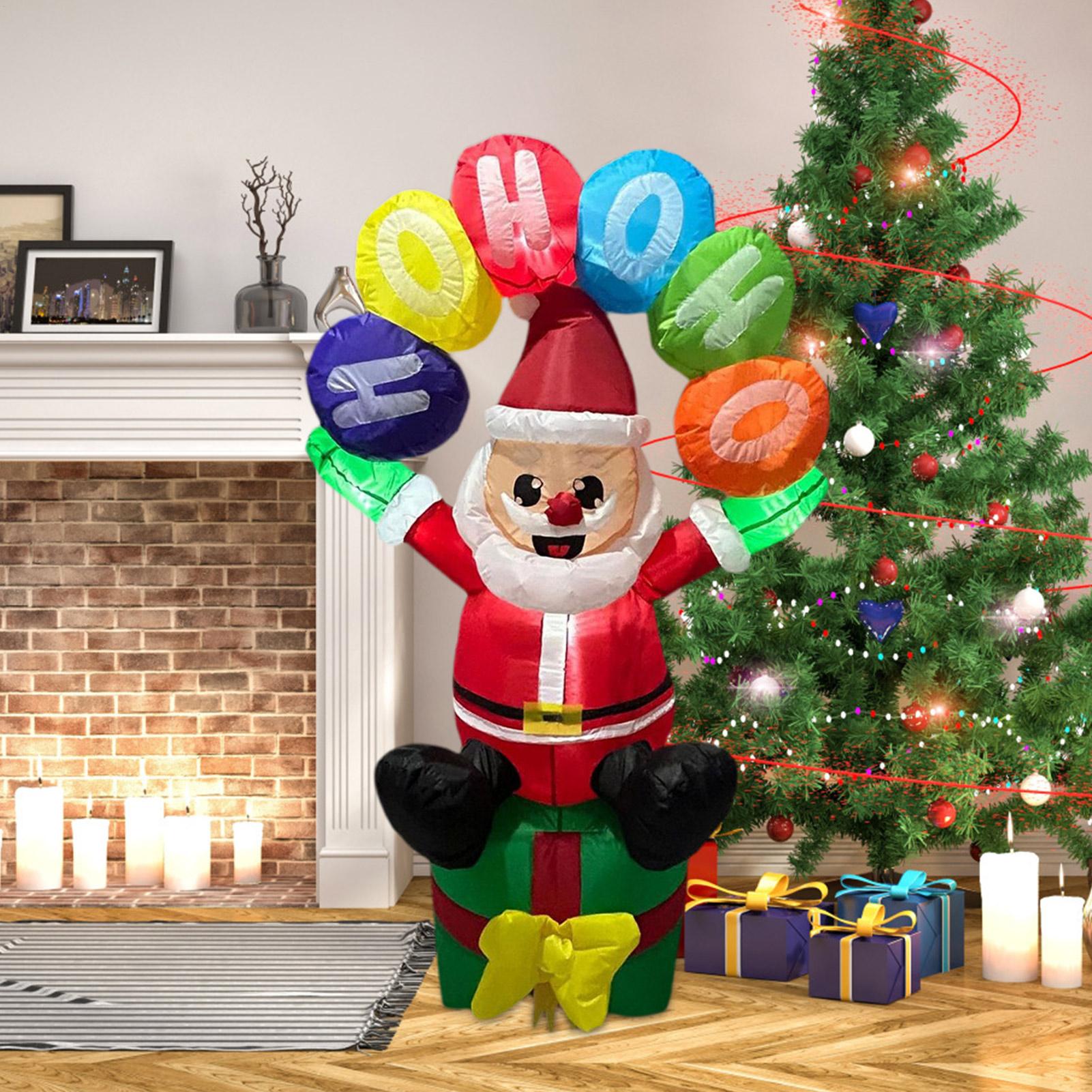 LED Işıklı Şişme Noel Baba Dek - Up Lighting Decor incelemesi ve fiyatı
