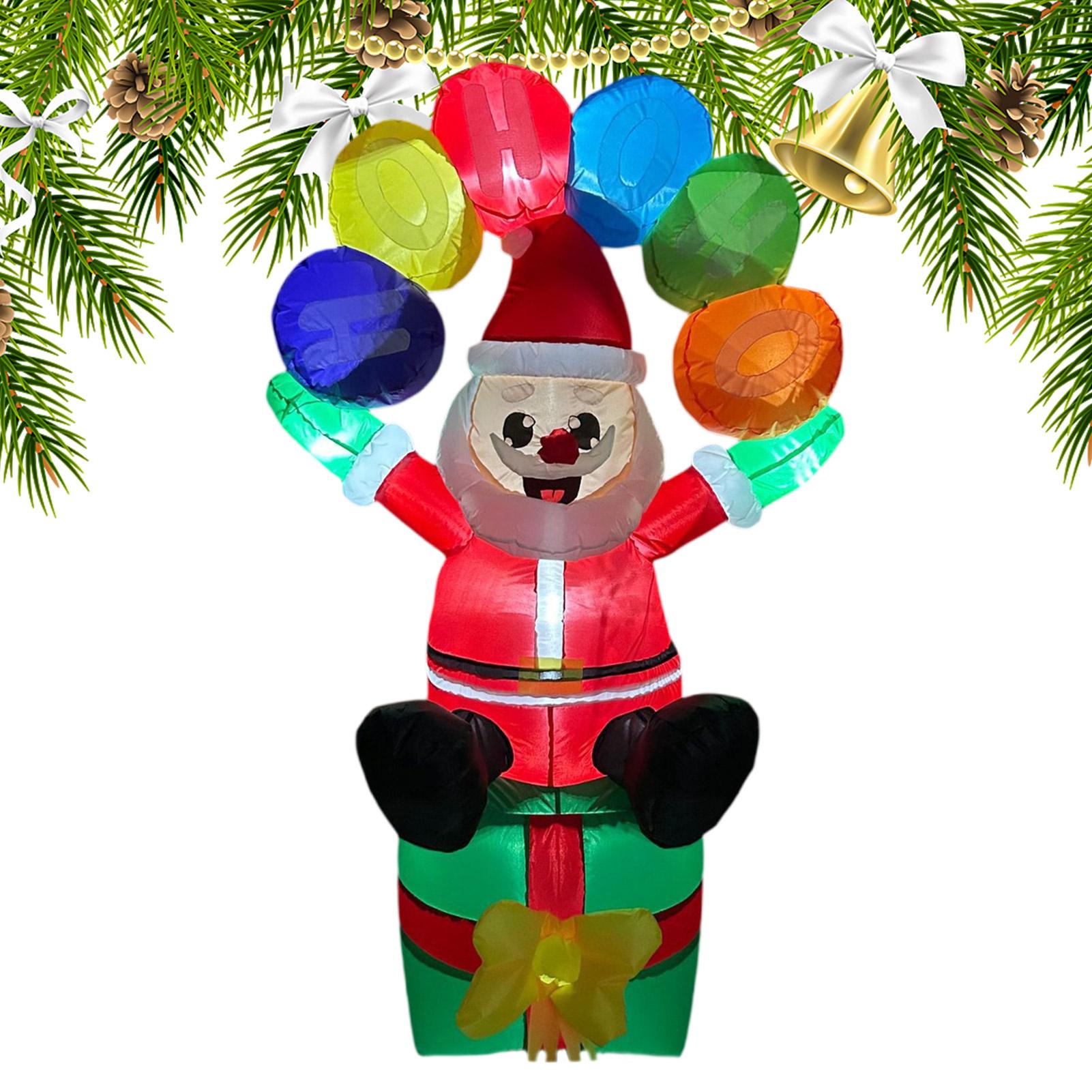 LED Işıklı Şişme Noel Baba Dek - Up Lighting Decor incelemesi ve fiyatı