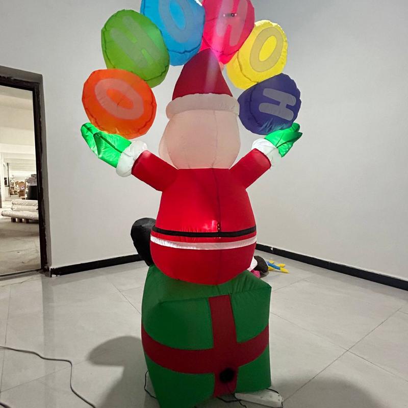 LED Işıklı Şişme Noel Baba Dek - Up Lighting Decor incelemesi ve fiyatı