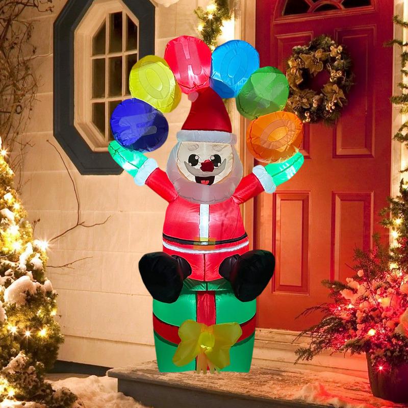 LED Işıklı Şişme Noel Baba Dek - Up Lighting Decor incelemesi ve fiyatı