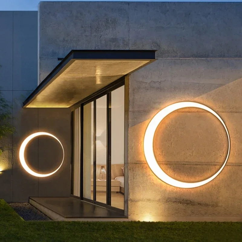Modern Açık Su Geçirmez Ay Duv - Lighting Decoration On Wall incelemesi ve fiyatı