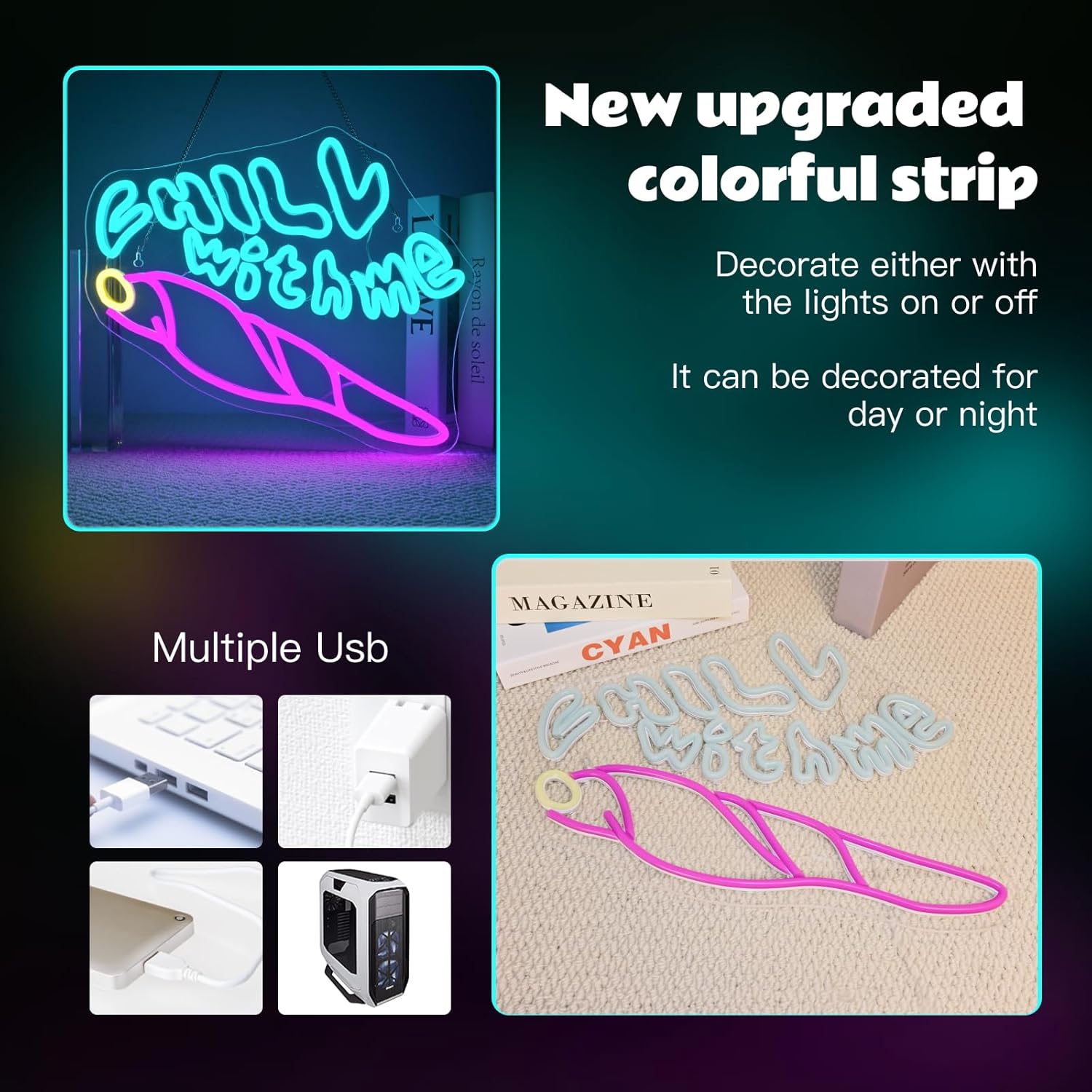 Benimle Dinlen Neon Tabela Ekm - Bedroom Lighting Decor Ideas incelemesi ve fiyatı