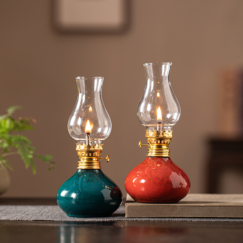 Vintage Seramik Lotus Yağ Lamb - Vintage Lighting Decor incelemesi ve fiyatı
