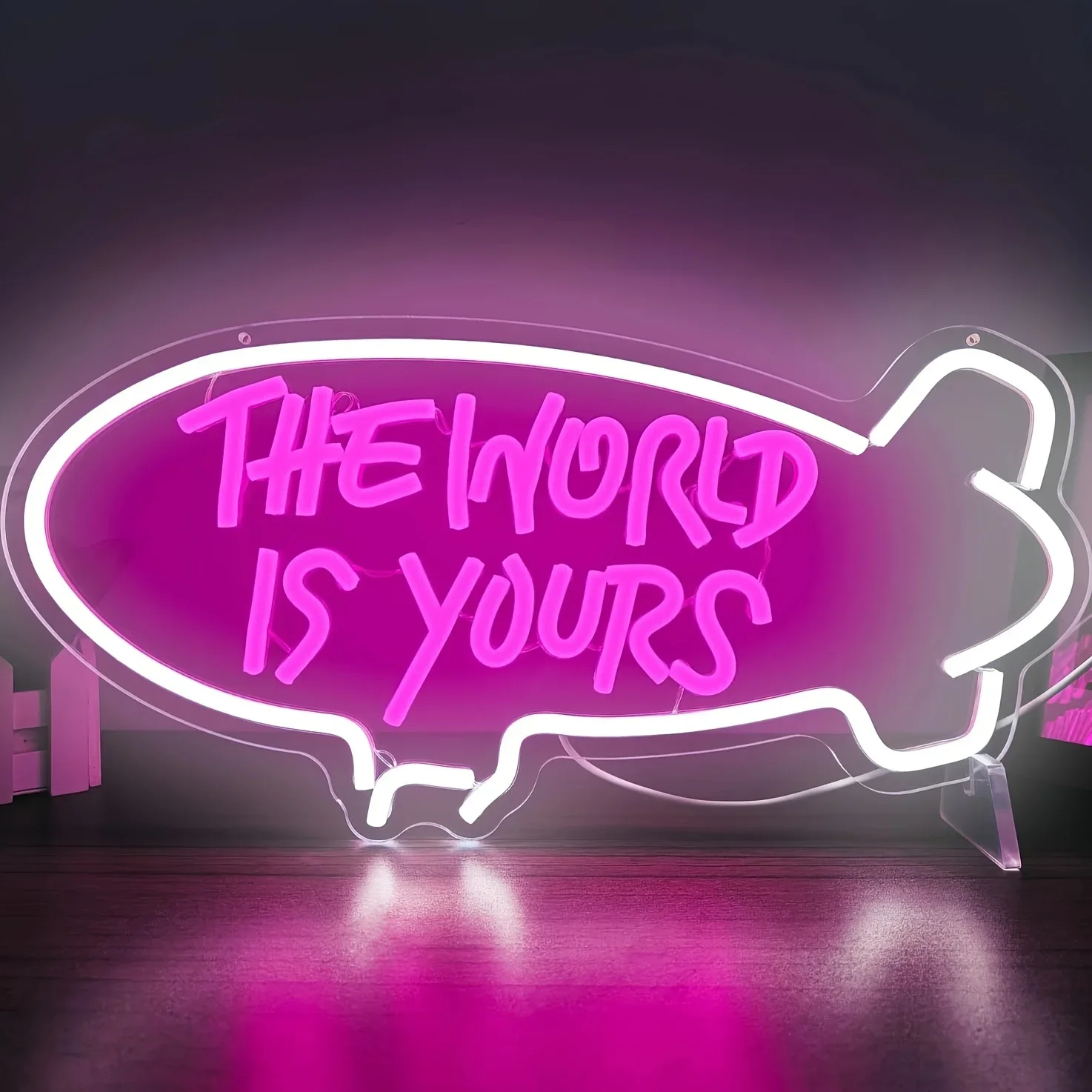Dünya Senindir Balon Neon Tabe - Lighting World Decor incelemesi ve fiyatı