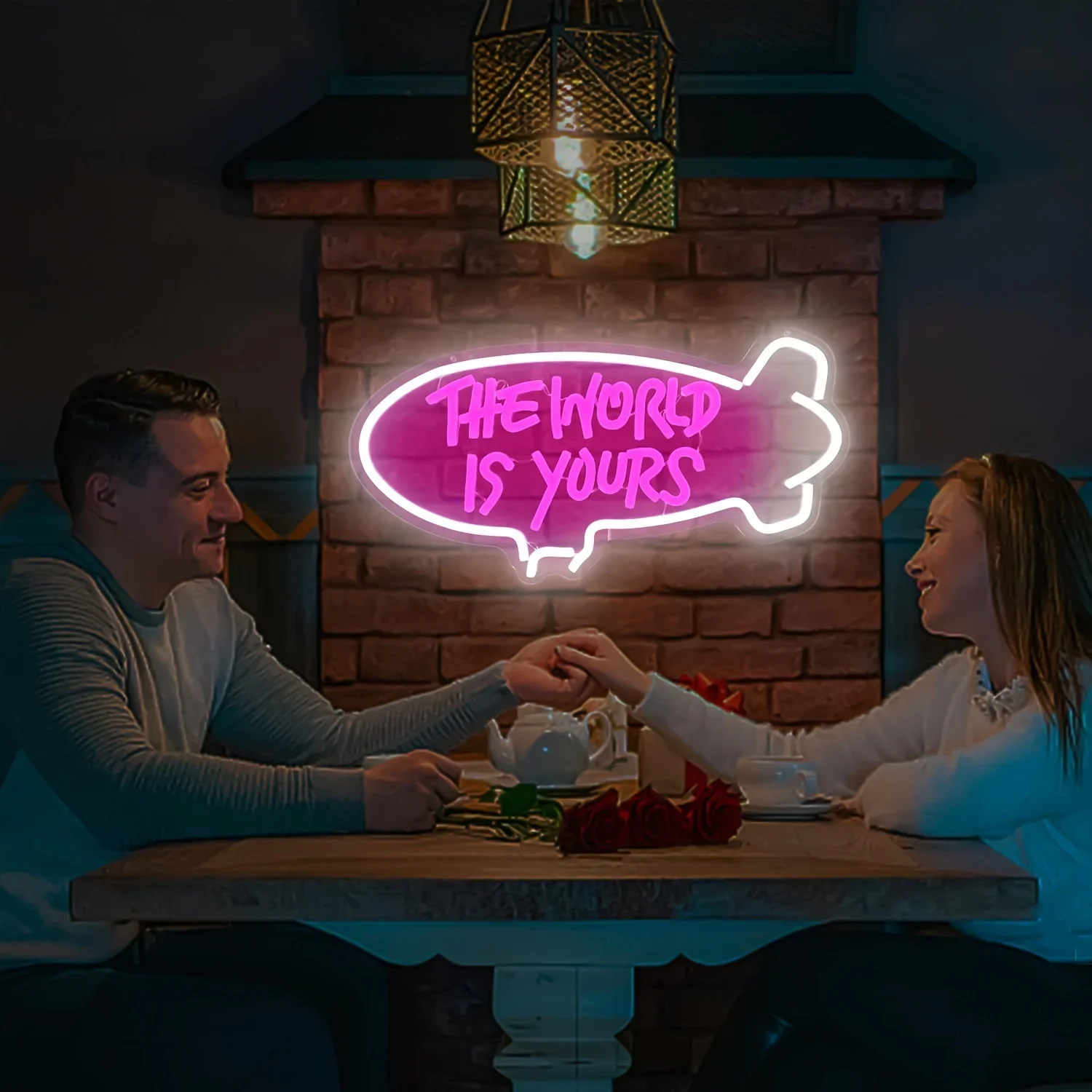 Dünya Senindir Balon Neon Tabe - Lighting World Decor incelemesi ve fiyatı