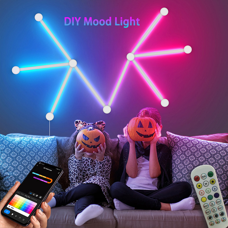 Akıllı RGB Duvar Lambası, Müzi - Lighting Decor For Room incelemesi ve fiyatı