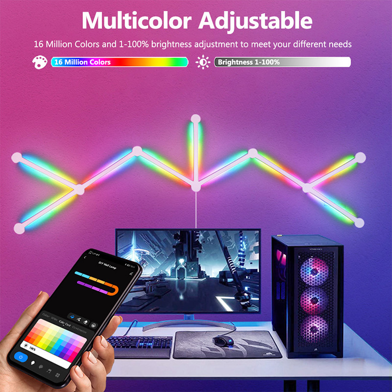 Akıllı RGB Duvar Lambası, Müzi - Lighting Decor For Room incelemesi ve fiyatı