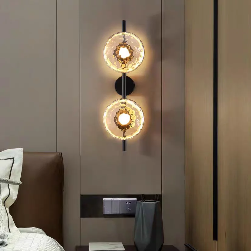 Modern Minimalist Şekilli Cam  - Foyer Lighting Wall Decor incelemesi ve fiyatı