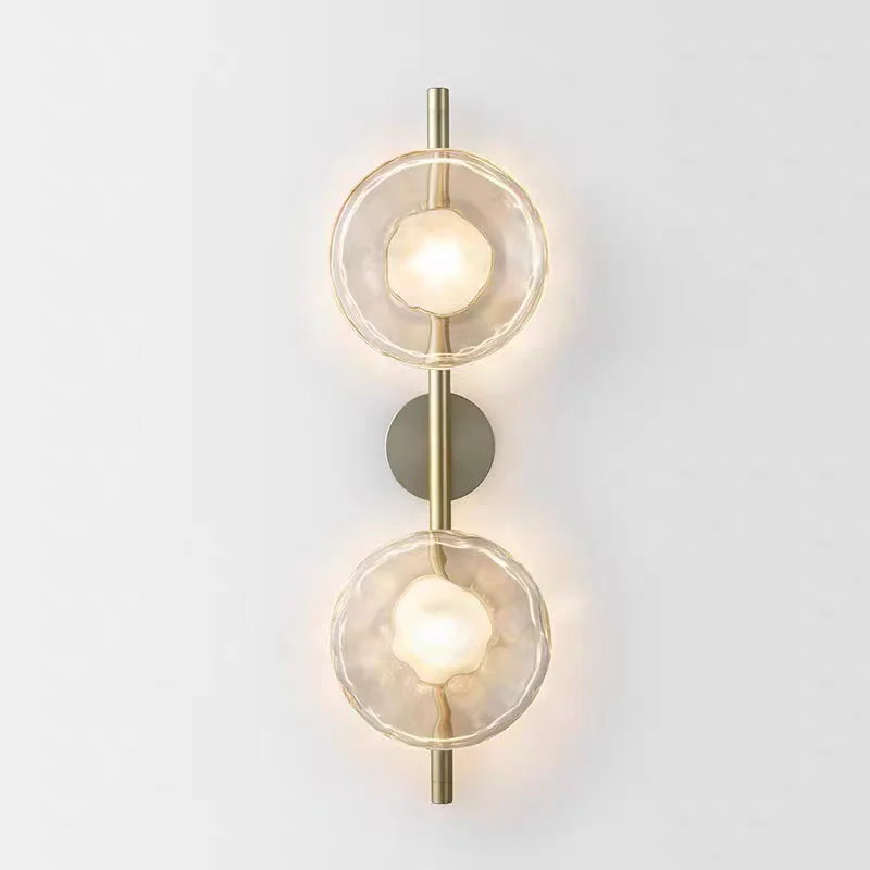 Modern Minimalist Şekilli Cam  - Foyer Lighting Wall Decor incelemesi ve fiyatı