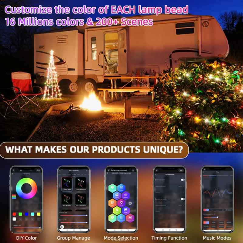 Bluetooth LED Dize Işıklar USB - Decor Lighting Address incelemesi ve fiyatı