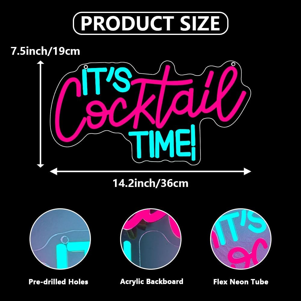 Kokteyller Neon Tabela USB ile - Room Lighting Bedroom Decor incelemesi ve fiyatı