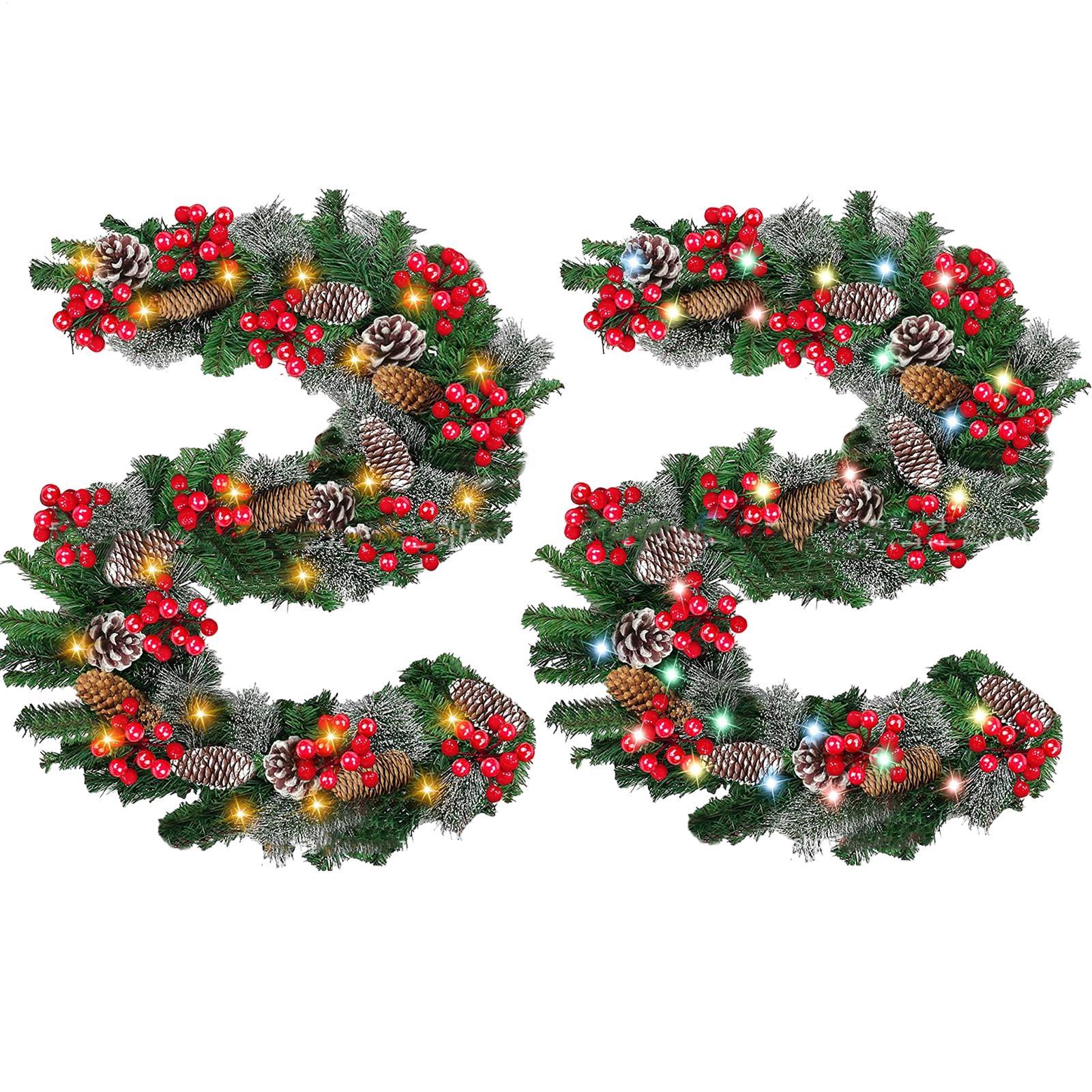 Işıklı Noel Çelenk Su Geçirmez - Lighting Decor Company incelemesi ve fiyatı