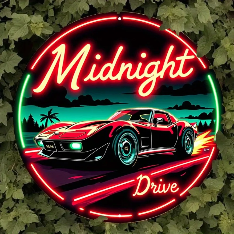 Vintage Neon Araba Tabelası Ge - Vintage Lighting Decor incelemesi ve fiyatı