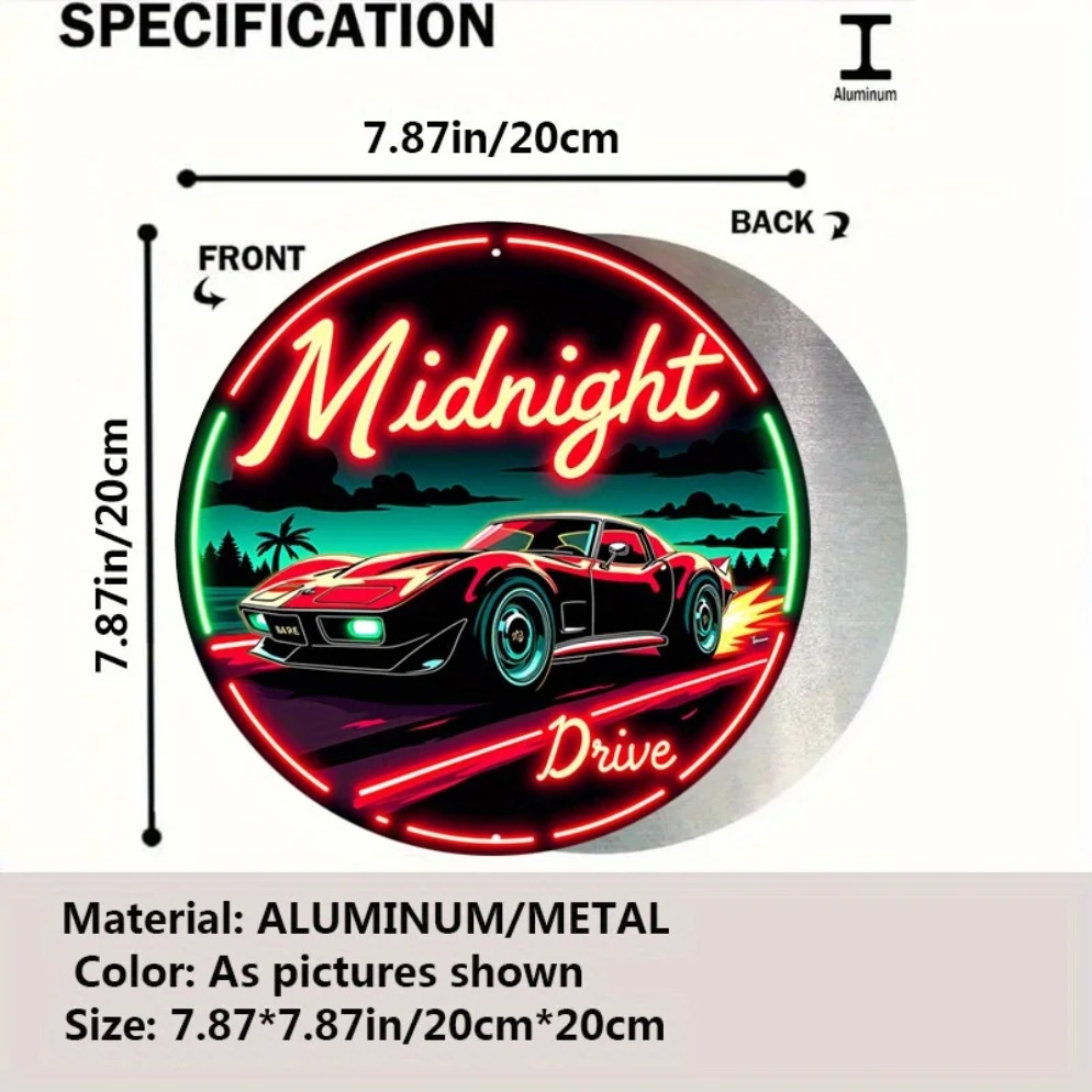 Vintage Neon Araba Tabelası Ge - Vintage Lighting Decor incelemesi ve fiyatı