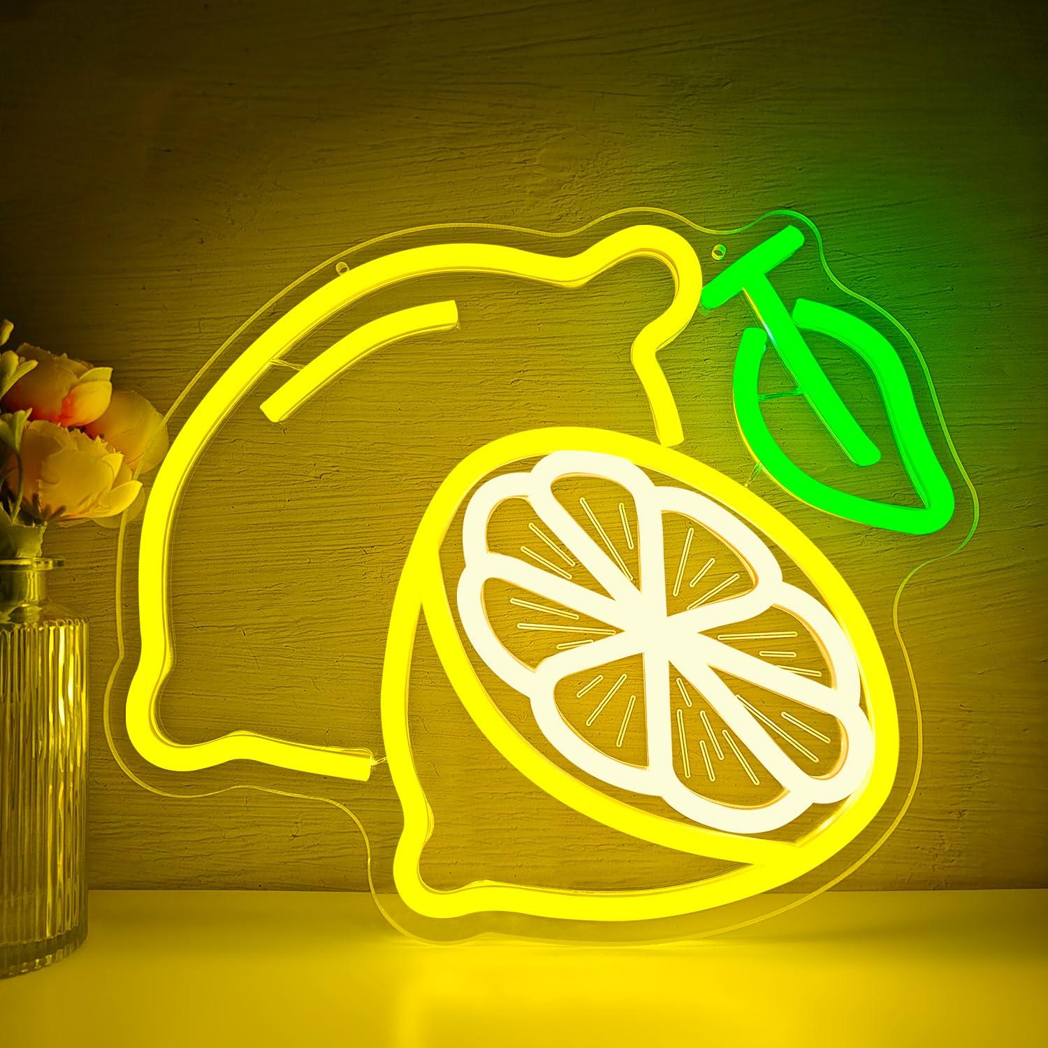 Limon Neon Tabela Kısılabilir  - Up Lighting Decor incelemesi ve fiyatı