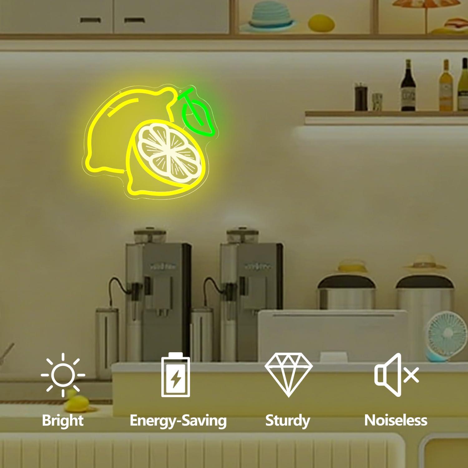Limon Neon Tabela Kısılabilir  - Up Lighting Decor incelemesi ve fiyatı