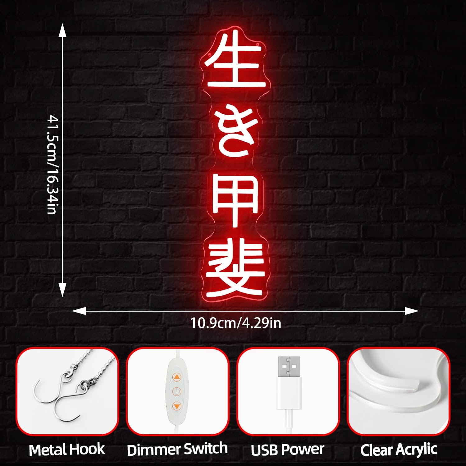 Japon Doğum Günü Ikigai Neon B - Room Lighting Bedroom Decor incelemesi ve fiyatı