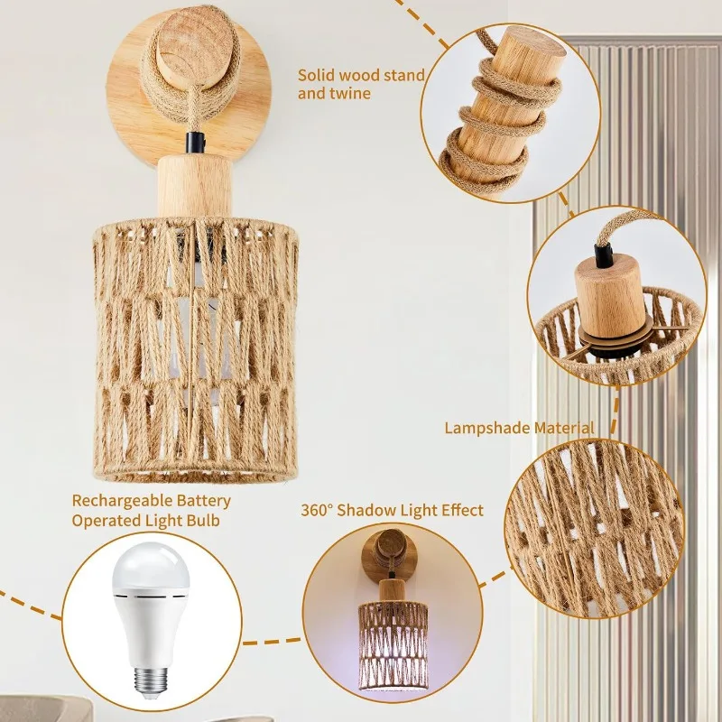 Kenevir Halat Tasarım Yatak Ba - Lighting Decoration On Wall incelemesi ve fiyatı