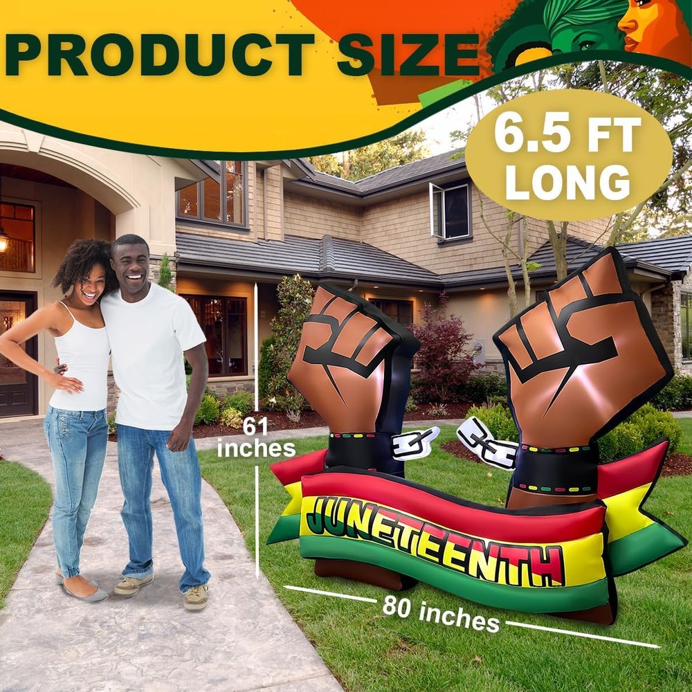 6,5FT Uzunlukta Juneteenth Şiş - Up Lighting Decor incelemesi ve fiyatı