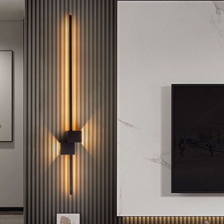 Modern Siyah Uzun Şerit Duvar  - Foyer Lighting Wall Decor incelemesi ve fiyatı