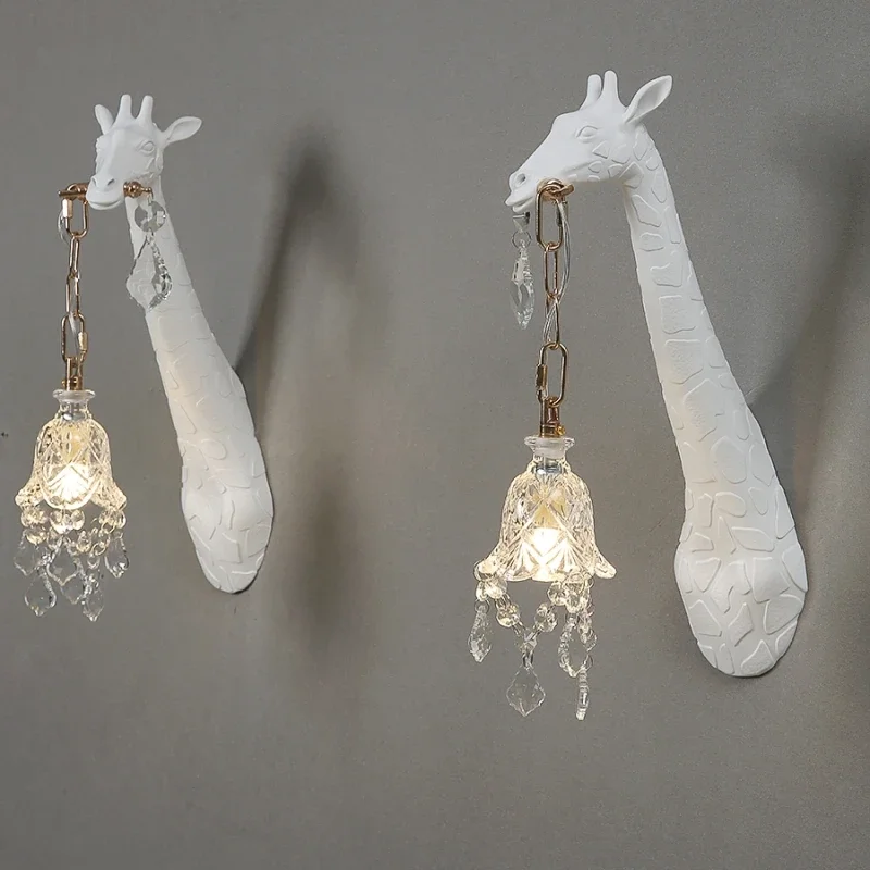 İskandinav Yeni Reçine Zürafa  - Lighting Decoration On Wall incelemesi ve fiyatı