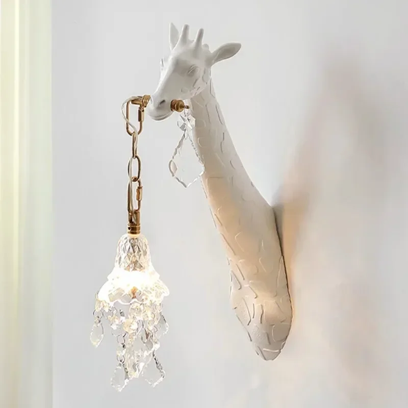 İskandinav Yeni Reçine Zürafa  - Lighting Decoration On Wall incelemesi ve fiyatı