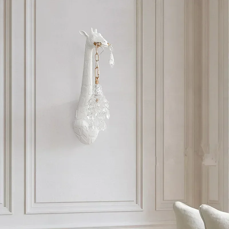 İskandinav Yeni Reçine Zürafa  - Lighting Decoration On Wall incelemesi ve fiyatı