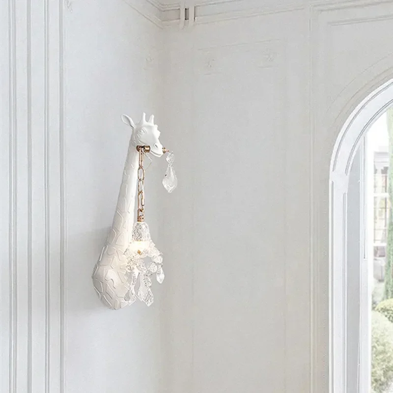 İskandinav Yeni Reçine Zürafa  - Lighting Decoration On Wall incelemesi ve fiyatı