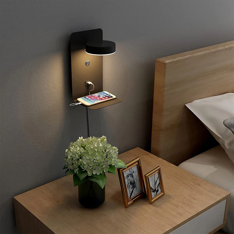 Yatak odası için USB şarj ile  - Lighting Decoration On Wall incelemesi ve fiyatı
